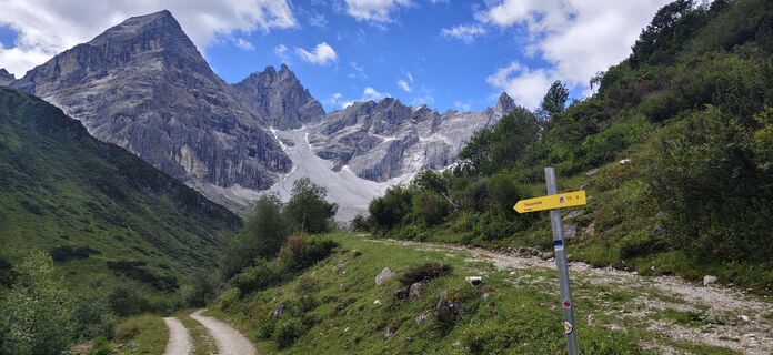 Foto von Albert Knollseisen entlang der Tour