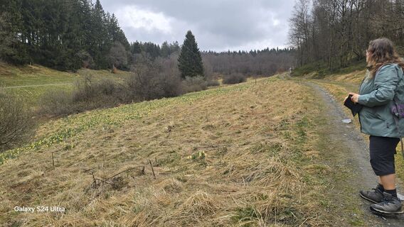 Foto de Edit Szoboszlay a lo largo del recorrido