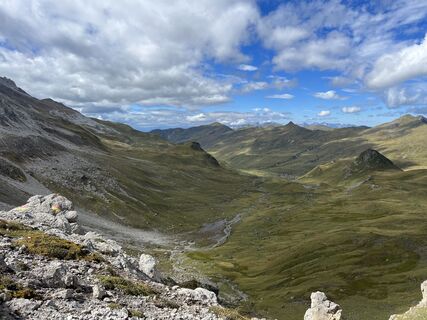 Fotografia z Marco Allemann na trase