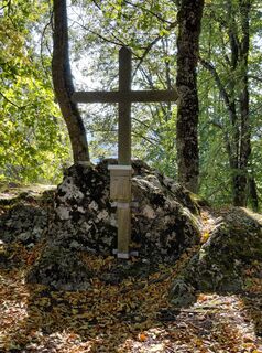 Photo de Helmut Wolfgang le long du parcours