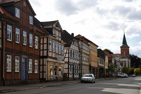Hauptsstraße in Bergen an der Dumme