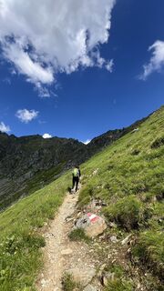 Fotografie z Benjamin Bachler na trase