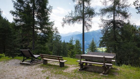 Rastplatz am Panoramaweg Reith
