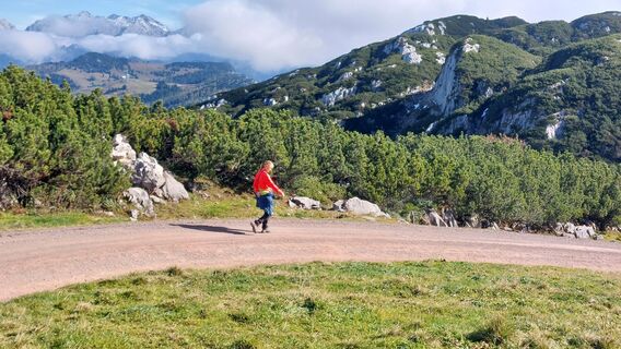 Photo de Thomas Berensmann le long du parcours