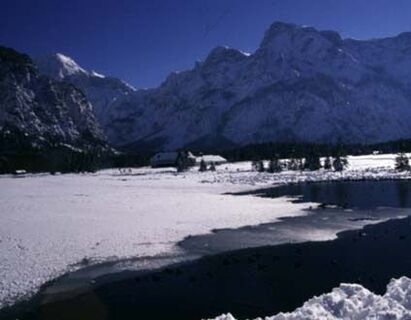 Almsee im Winter