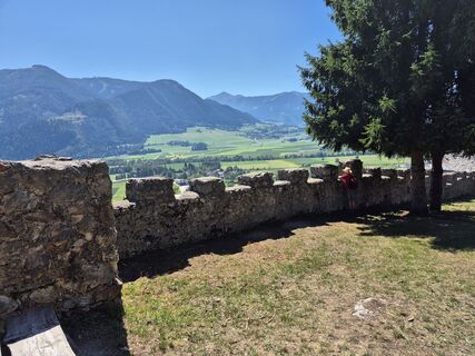 Foto de Andrea Hasler a lo largo del recorrido