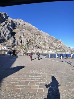 Foto von Dr. Natascha Binder entlang der Tour