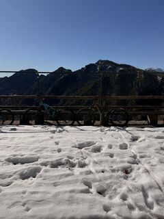 Foto von Dr. Natascha Binder entlang der Tour