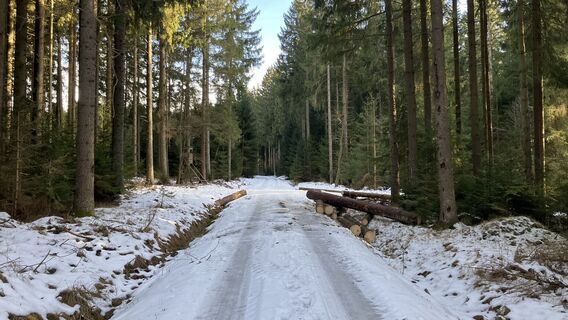 Zdjęcie z Christian Kakuska wzdłuż trasy