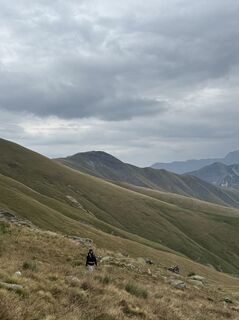 Fotografia z Gabriel Häfliger na trase