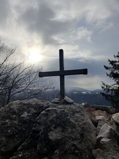 Fotografia z Franz Meißl na trase