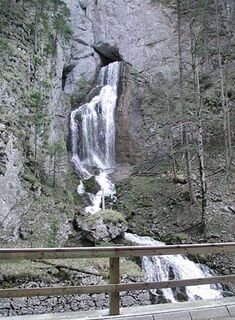 Der Wasserfall "Zum Toten Weibl".
