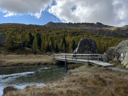 Foto von Andre Carì entlang der Tour