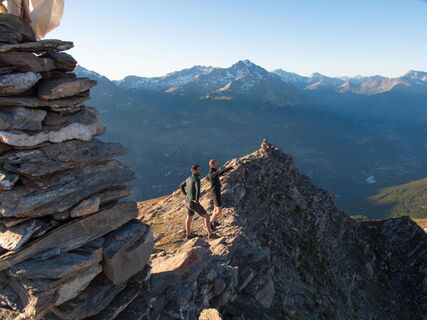Der Gipfel der Tour zur Pointe de la Norma auf 2918 m