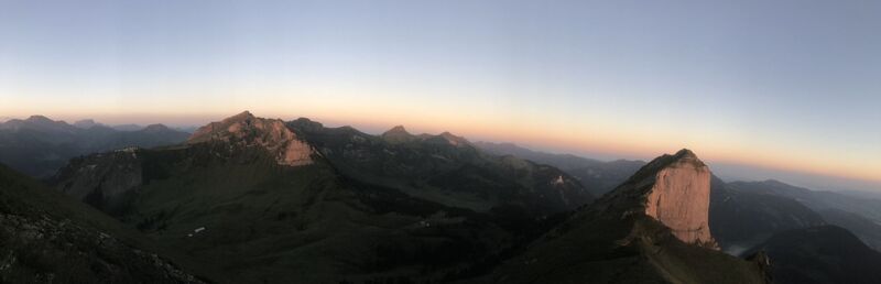 Foto von Alexis Hurtaut entlang der Tour