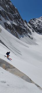 Foto de Simone Ferrari a lo largo del recorrido