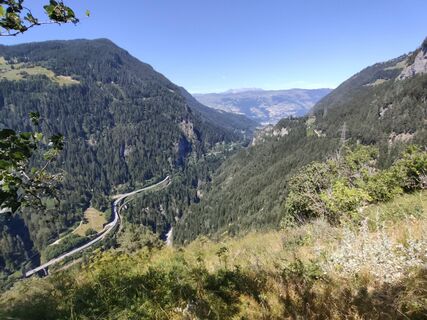 Foto von Peter Seliner entlang der Tour
