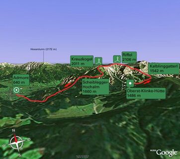 google 3d Wanderkarte