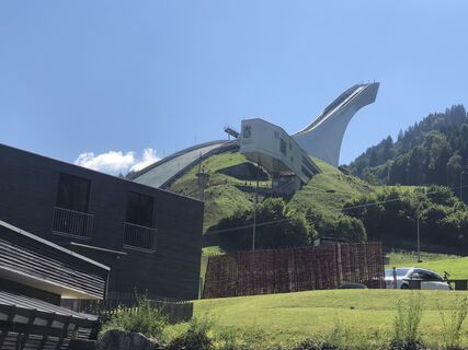 Zdjęcie z Peter Mölgg wzdłuż trasy