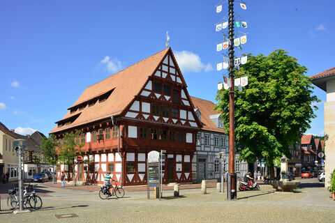 Altes Gifhorner Rathaus in der Innenstadt
