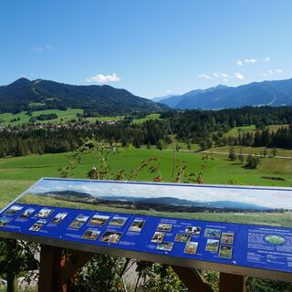 Ausblick Panoramatafel