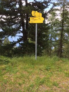 Venet-Rundwanderweg - Richtung Venetalm