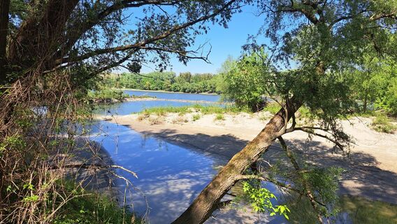Foto von ursula korn entlang der Tour