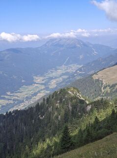 Photo de Johanna Amlacher le long du parcours