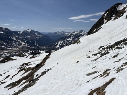 Foto von Heinz Sperl entlang der Tour