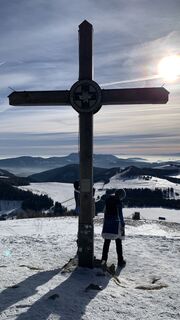 Foto von Gregor Fink entlang der Tour