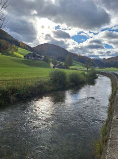 Zdjęcie z Mimi wzdłuż trasy