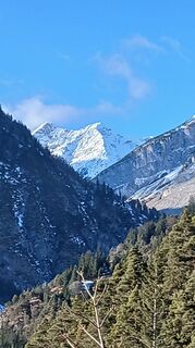 Zdjęcie z Josef Sepp Nagiller wzdłuż trasy