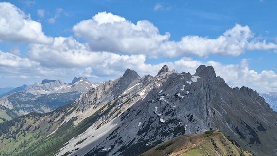 Foto von Othmar Engelmann entlang der Tour