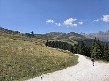 Foto von Helli Leiter entlang der Tour