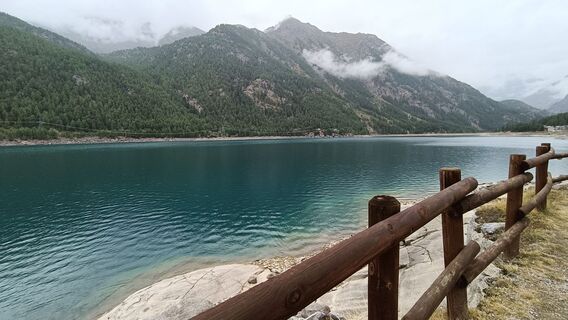 Foto von Maurizio Dell'acqua entlang der Tour