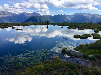 Foto von Gerardo Brunetti entlang der Tour