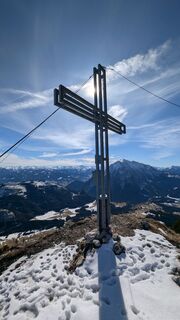 Foto von Klaus Lehner entlang der Tour