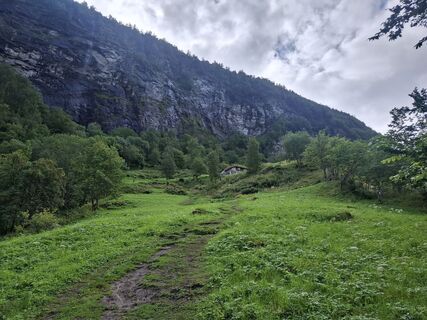 Foto de Luc Luyckx a lo largo del recorrido