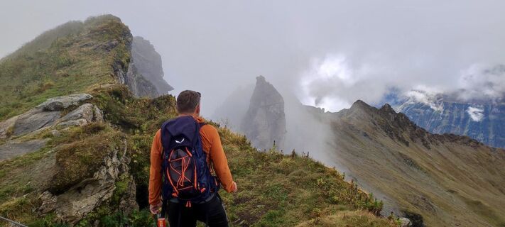 Foto von Josef Krenn entlang der Tour