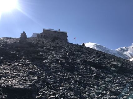 Foto van Martin Reinhard langs de tour