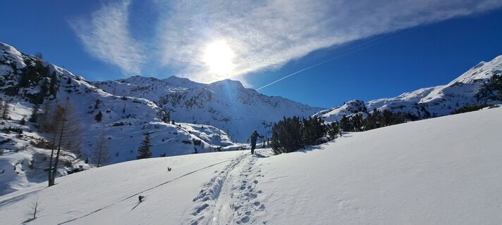 Foto de Anton Thorer a lo largo del recorrido