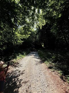 Foto von Natalia Bobrova entlang der Tour