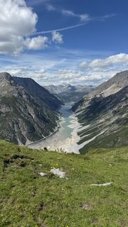 Foto von Lukas Kubin entlang der Tour