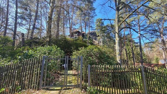 Zdjęcie z Andreas Porsche wzdłuż trasy