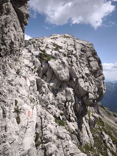 Photo de Armin Herzog le long du parcours