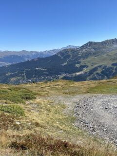 Photo de Gianberto Zilli le long du parcours