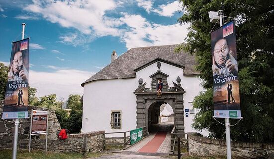 Eingang Schloss Kobersdorf