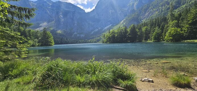 Foto von Johann Schallinger entlang der Tour