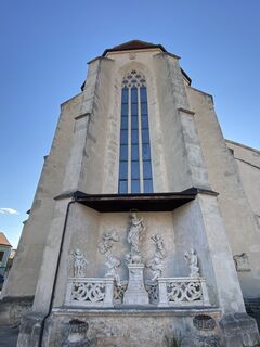 Photo de Friedrich Schlager le long du parcours