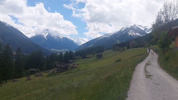 Foto von Walter Jenewein entlang der Tour